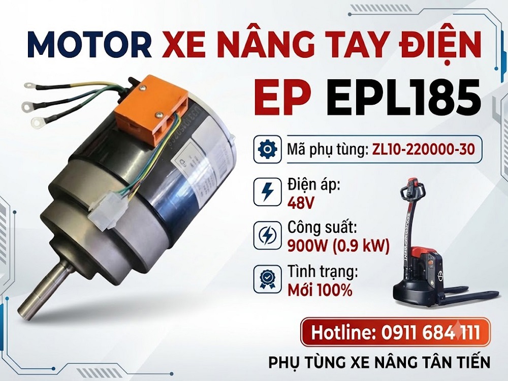 Motor xe nâng EP EPL185 48V900W